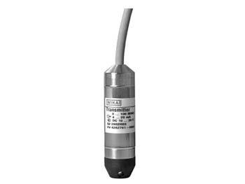 Wika 4262779 Submersible Liquid Level Transmitter Model LS-10 4-20MA 2-wire G1/2B with Nose Cone Without Vented Cable Stainless Steel
