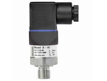 Wika 50426532 General Purpose Pressure Transmitter Model A-10 4-20MA 2-wire 1/4 NPT Male X DIN Stainless Steel
