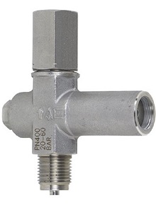 52081729 Overpressure Gauge Protector 52081729 Wika 52081729 Overpressure Gauge Protector Model 910.13 50 to 250 Bar 1/2 NPTF X 1/2 NPTM Stainless Steel