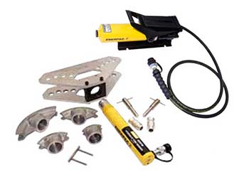 HTB-A Autoclave Engineers Hydraulic Tube Bender with Air-operated Hydraulic Pump - HTB-A