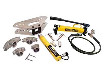 HTB Autoclave Engineers Hydraulic Tube Bender with Single-stage Hydraulic Hand Pump - HTB