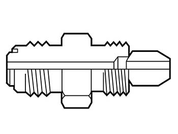 M44KC9B Autoclave Engineers Male / Male Special Adapter - Medium Pressure - 2 piece