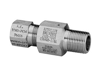 40CS9600-1/4A Autoclave Engineers High Pressure Universal Safety Head with Rupture Disc - CS