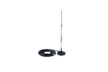 ANT-CQB-AHSM-05-3m Moxa ANT-CQB-AHSM-05-3m Quad-band GSM/GPRS/EDGE, 5 dBi, omni-directional, magnetic base antenna