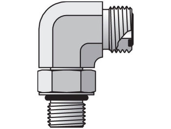 4 C5OLO-SS Seal-Lok ORFS 90° Elbow C5OLO