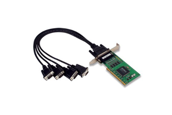 CP-104UL-DB9M Moxa CP-104UL-DB9M 4-port RS-232 smart Universal PCI serial boards