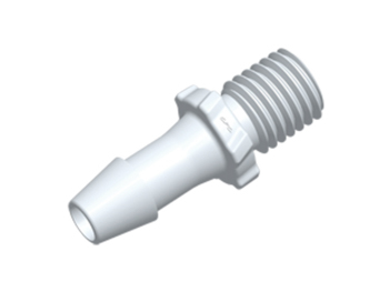 GS620 CPC Colder Products GS620 Screw-type Fitting 5/16 UNF X 3/16 HB White Acetal
