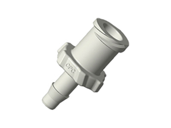 ALF41 CPC Colder Products ALF41 Luer A-Barb Fitting 1/8 HB X Female Luer Natural Polypropylene