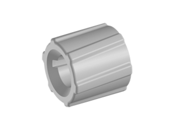 LMSR CPC Colder Products LMSR Ring Rotating Luer Lock Natural Polypropylene
