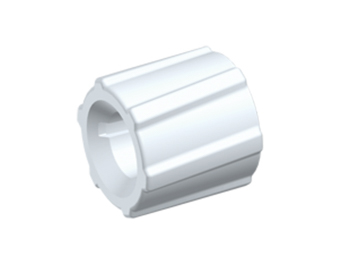 CPC Colder Products LMSR30 Ring Rotating Luer Lock White Nylon