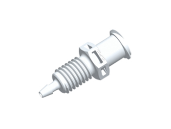 PMLF2130 CPC Colder Products PMLF2130 Luer Fitting Panel Mount Female Luer X 1/16 HB White Nylon