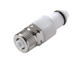 PLCD200M8 CPC Colder Products PLCD200M8 8mm PTF Valved In-Line Coupling Insert