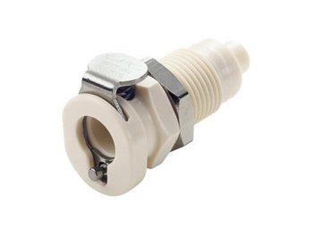 PMC160112 CPC Colder Products PMC160112 1/16 Hose Barb Non-Valved Panel Mount Coupling Body