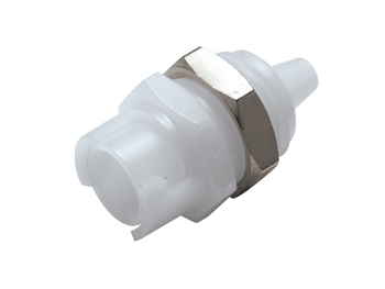 SMFPMD01 CPC Colder Products SMFPMD01 1/16 Hose Barb Valved Panel Mount Coupling Body
