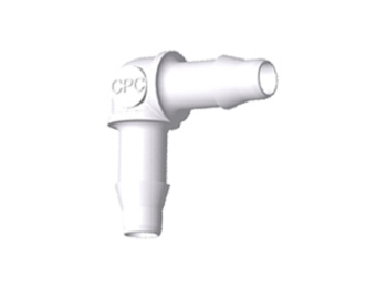 CPC Colder Products AHE370 Elbow A-Barb Fitting 3/32 HB X 3/32 HB PVDF