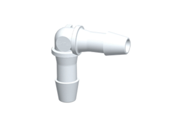 HE670 CPC Colder Products HE670 Elbow Fitting 3/16 HB X 3/16 HB Natural PVDF