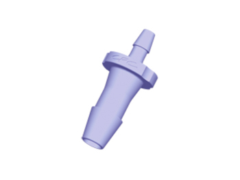 HSR8491 CPC Colder Products HSR8491 Straight Reducer Fitting 1/4 HB X 1/8 HB Purple Tint Polycarbonate