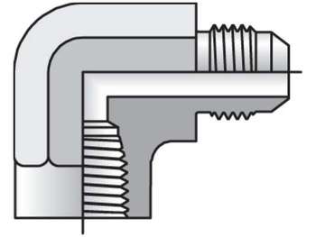 6 DTX-SS Triple-Lok 37° 90° Elbow DTX