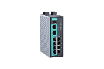 EDR-810-2GSFP-T Moxa EDR-810-2GSFP-T 8+2G multiport industrial secure router with switch/firewall/NAT/VPN