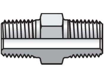 1 X 3/8 FF-SS Pipe & Port Nipple FF