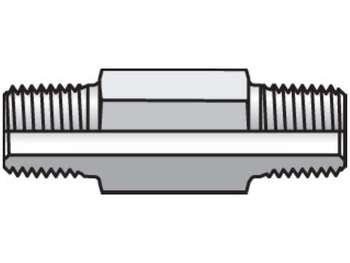 1/4 X 4.0 FFF-SS Pipe & Port Nipple FFF