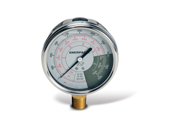 Enerpac GF-50P Liquid-filled Hydraulic Force and Pressure Gauge