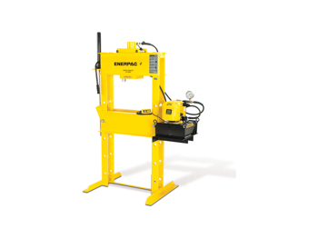 IPE-20065 Enerpac IPE-20065 Hydraulic Press H-Frame Double Acting 200 Ton Welded Frame Series IP