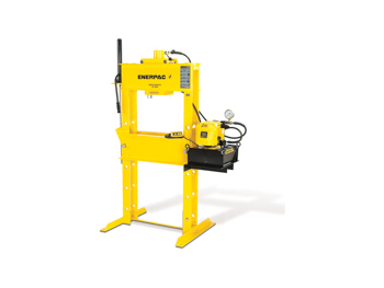 Enerpac IPE-3060 Hydraulic Press H-Frame Double Acting 30 Ton Welded Frame Series IP