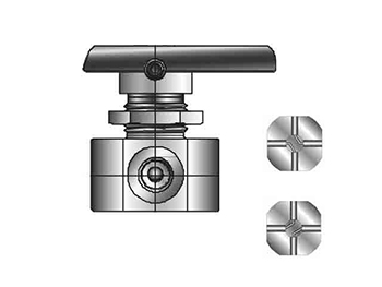 2F-MB6X4PFA-SSP Parker Ball Valve - Four-way - Pattern - MB Series 2F-MB6X4PFA-SSP Ball Valve - Four-way - Pattern - MB