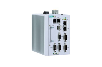 Moxa MC-1122-E4-T Quad-core fanless DIN-rail automation computer