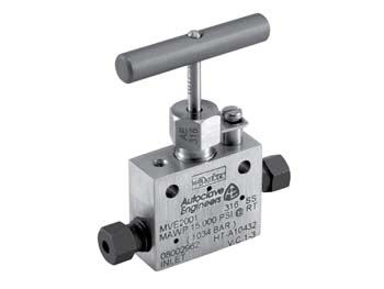 MVE1005 Autoclave Engineers Low Pressure Mini Needle Valve - MVE