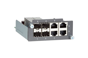 PM-7200-4GTXSFP PM-7200-4GTXSFP Moxa PM-7200-4GTXSFP Gigabit and Fast Ethernet modules for PT Series rackmount Ethernet switches