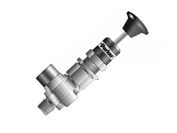 4M4F-RH4A-VT-SS-MN Relief Valve - Angle - Manual Override - RH4
