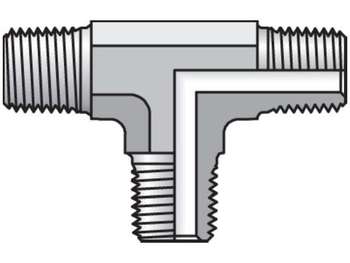 3/4 RRS-SS Pipe & Port Tee RRS