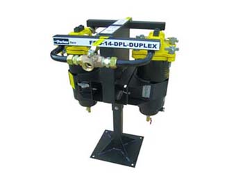 FBO-14-DPL-DUPLEX Racor FBO-14 Fuel Filter Dispensing Assembly with Duplex Stand - FBO-14-DPL-DUPLEX