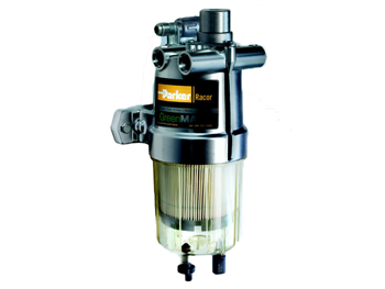 Racor GreenMAX™ Fuel Filter/Water Separator With Hand Primer Pump and 24 VDC in Bowl Heater - 4400R2402