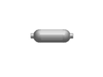 4F-SC75D-SS-C3 Sample Cylinder - 75cc