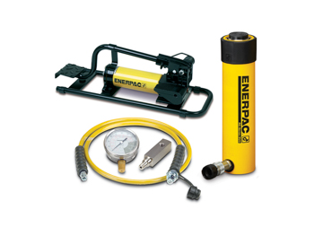 SCR-252H Enerpac SCR-252H Cylinder and Hand Pump Set Single Acting 25 Ton Steel Series SC