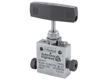 SW4081 Autoclave Engineers Low Pressure Needle Valve - SW