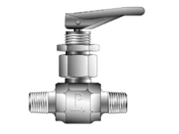 2F-V4LQ-BP-R Toggle Valve - Manual - Inline - VQ4