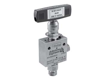 Autoclave Engineers Low Pressure Micrometering Needle Valve - 10VRMM