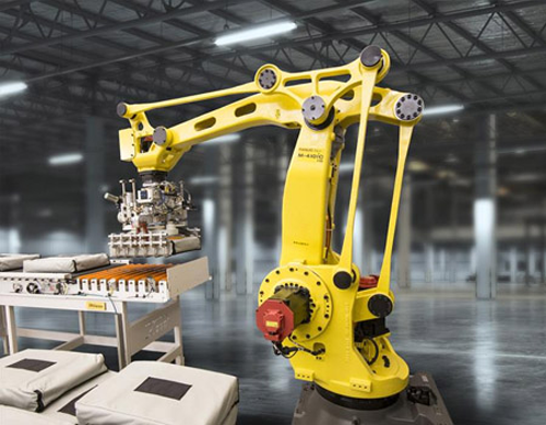 FANUC Industrial automated palletizing and depalletizing